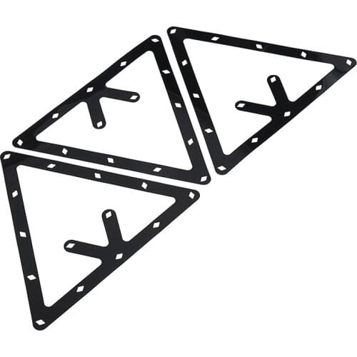 Plastic Billiard Rack Ball Rack Positioning Table Sticker Template Sports Entertainment Triangular Ball Billiard Accessory