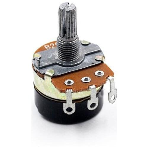 B20K WH138-1 Potentiometer Dimming Switches Adjustable Resistor Governor with Switch 10pcs