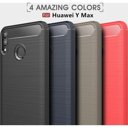 For Huawei Y MAX Case 7.12 inch Luxury Full Soft TPU Silicone Cover ShockProof Case For Huawei Y Max YMax Protective Phone Cases