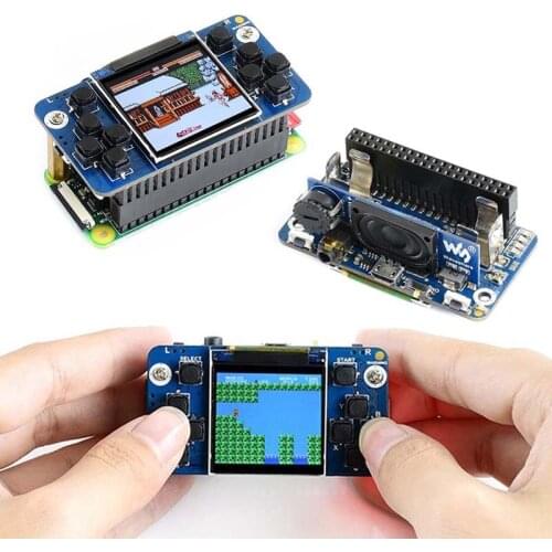 Raspberry Pi zero Game raspberry pi 1.54 inch LCD with charge earphone buzzer function also for raspberry pi 3B+ zero W