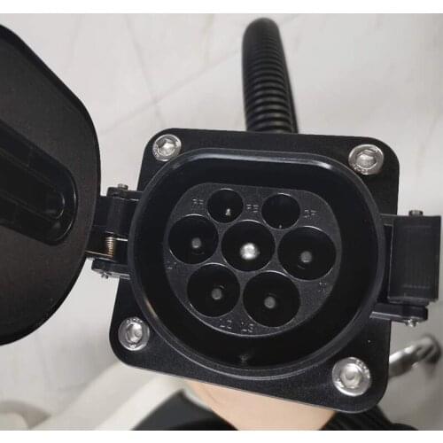 EV Charger Socket Type 2 iec62196 EVSE for Electric Vehicle 16A/32A,Single or Three Phase