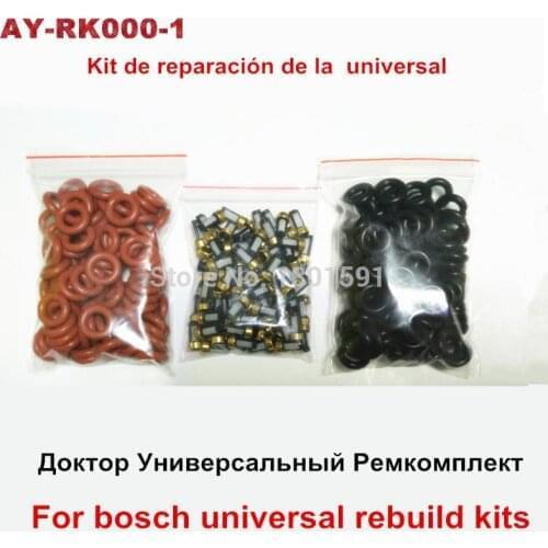 Free shipping 100pieces Fuel injection replace kits repair kits universal filter orings for bosch EV1.0 clean kits