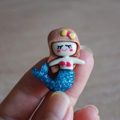 Resin Mermaid Brooch Gifts badge pins accessories