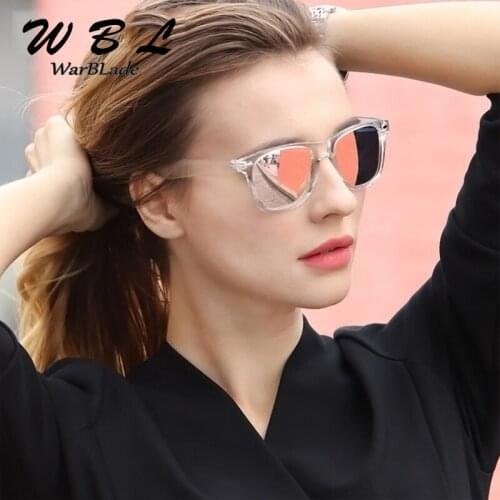 WarBLade Polarized Sunglasses Men Women Vintage Eyewear Male Sun Glasses Eyeglasses Retro Goggles Clear Frame 2019 Hot