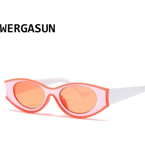 WERGASUN Luxury Brand Designer Sunglasses Women 2020 High Quality Square Sunglasses Men Vintage Oculos Feminino UV400