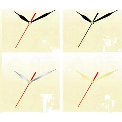 Lovely pet High Quality White Arrow Quartz Clock Movement Mechanism with Hook DIY Repair