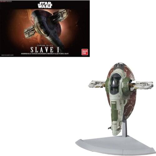 1/144 Star wars Boba Fett Slave I Assembly model toys for children
