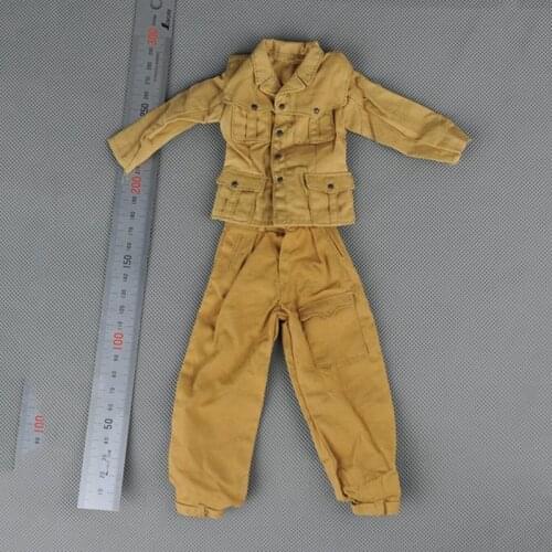 1/6 WWII North African Armys Uniform Models for 12'' Figures Bodies Accessories