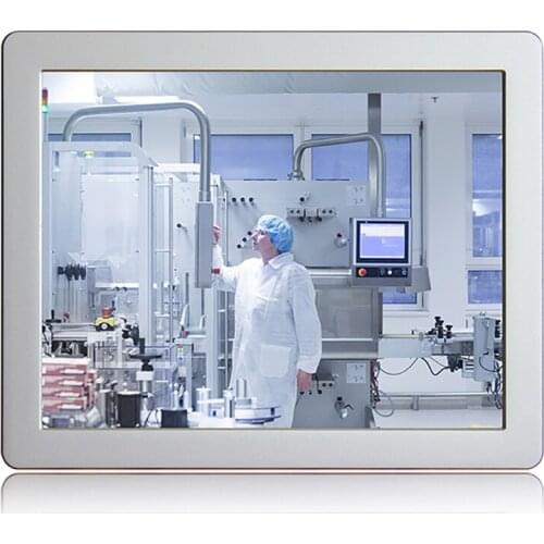 15 inch industrial pc waterproof IP68/IP69K Aluminum Alloy all in one pc i3 6100U touchscreen 1024x768 USB/RS232/LAN for win 10