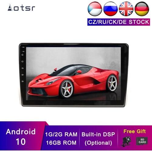 AOTSR Android 10 Car GPS For Toyota Wish 2009-2012 Car Navigation IPS Screen Multimedia DSP Player Stereo Head Unit