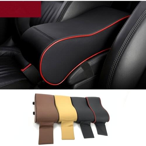 Car Armrest Pad For FIAT 500 Tipo Punto Freemont Cross Coroma Panda Idea Palio Fastback Fullback Strada
