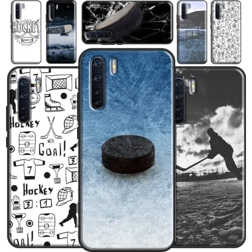 Play Ice Hockey Case For OPPO Reno2 Z Find X3 Pro A3S A5S A15 A52 A72 A83 A91 A93 A5 A9 A31 A53 2020 Cover