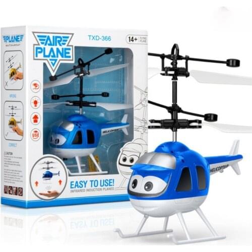 Mini Infrared Sensor Helicopter Aircraft 3D Gyro Helicoptero Electric Micro Helicopter Toy Gift For Kids