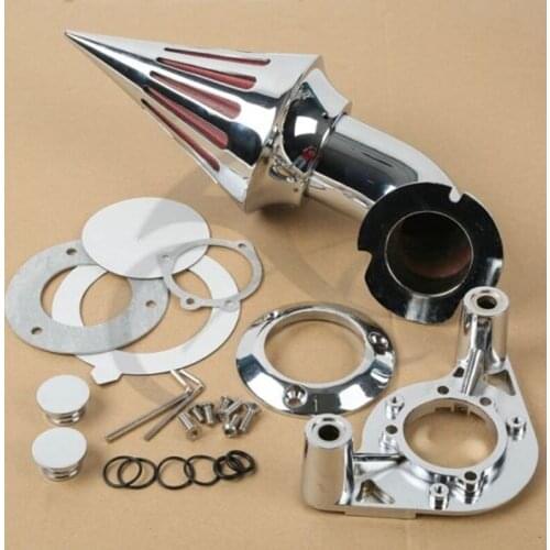 Motorcycle Spike Air Cleaner Intake Filter For Harley Sportster XL 883 1200 91-06