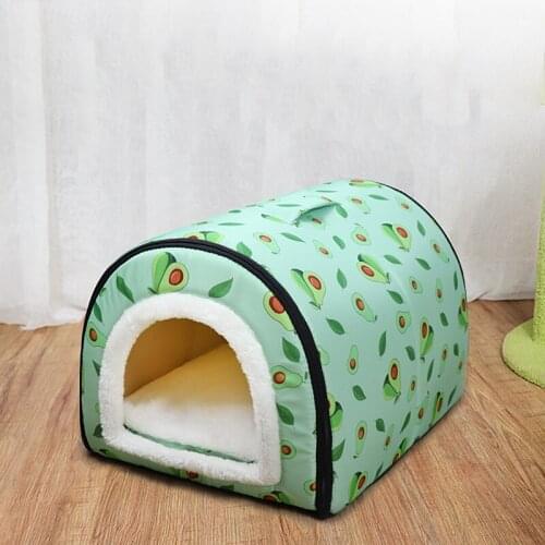 Washable Cat Bed House Kennel Puppy Bed Dog Beds for Large Dogs Dog House Cat House Pet Bed Tent Dog Supplies Camas Para Perros