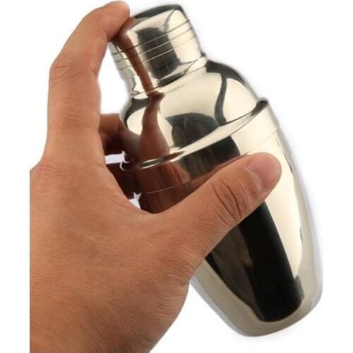 Stainless Steel Cocktail Bartender Shaker Drink Mixer Bar Set Kit - 750ml