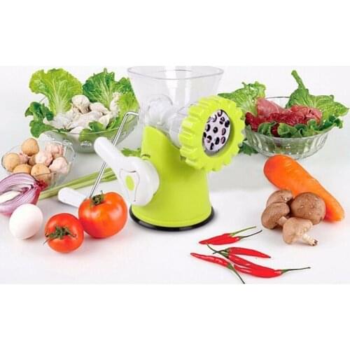 New household multifunction Manual meat grinder stainless steel blade home cooking machine mincer sausage machine kitchen Tools
