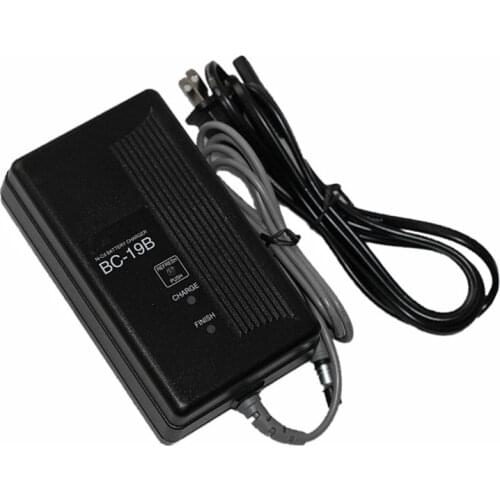 Topcon BC-19B Charger For Topcon Total Station BT-32Q 2pin Battery