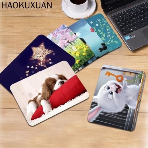 New 2021 Locking Cute Mouse Pad Anime Thickened Wrist Keyboard Pad Cartoon For Notebook Gaming Office Desk Pad
