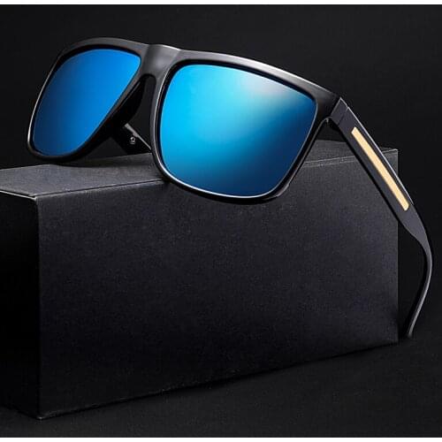Polaroid Sunglasses for Men Square Vintage Polarized Sun Glasses Womens Glasses Retro Driving Eyeswear Shades for Male UV400