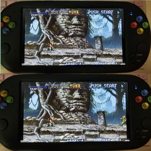 X16 7 inch Portable Handheld Game Player For PS1game Retro Classic Video Game Console Support TV Output MP3 For Neogeo Arcade