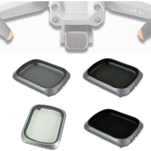 Glass CPL + UV + ND16 + ND32 ND PL Lens Filter Protector Cover Kit for DJI Air 2S Drone Gimbal Air2S Accessories