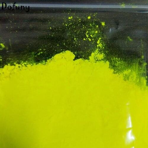 1pc Shiny Yellow Nail Glitter Fluorescent Powder Neon powder Nail Art Polish Cosmetic Nail Fluorescent Dust