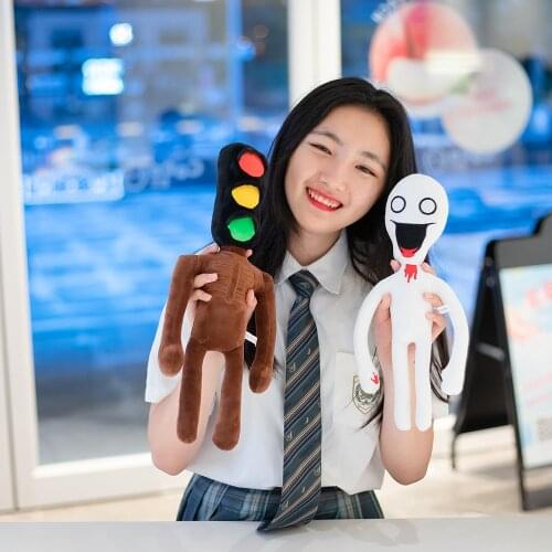 40CMHorror Game siren man cartoon game role-playing Peluches plush stuffed toy doll pillow hand puppet children soothing toy gif