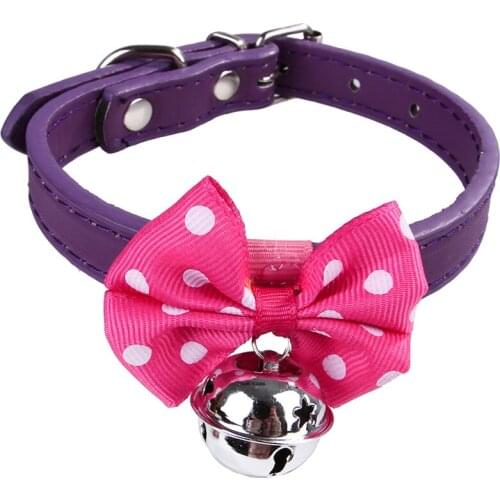 50PCS / LOT Creative New Pet Fashion Bell Collar Bow Tie Small And Medium-Sized Corgi Fighting Pet Supplies
