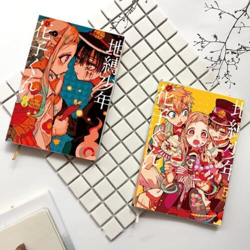 Anime Toilet-Bound Hanako-kun Cute Cartoon Daily Pocket Diary Weekly Planner Notebook Office School Gift Cosplay Props Unisex