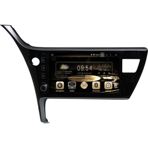 10.1 inch Android 8.0 7.1 eight Octa core Car CD DVD GPS Player NAVIGATION AUTO for Toyota Corolla 2018 left and right driving