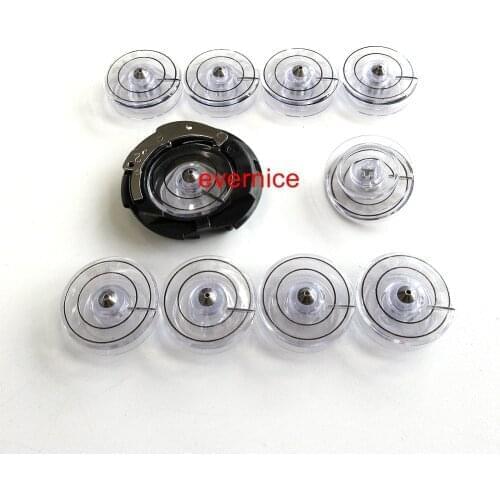 Bobbin Case+10 Bobbins 383913-002 For Singer 6234 6235 6250 6251 6267 6268 7000