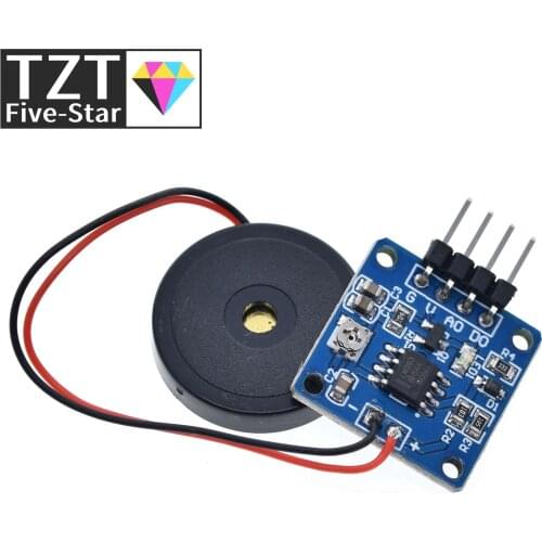 Piezoelectric shock tap sensor Vibration switch module piezoelectric sheet percussion for Arduino 51 UNO MEGA2560 r3 DIY Kit