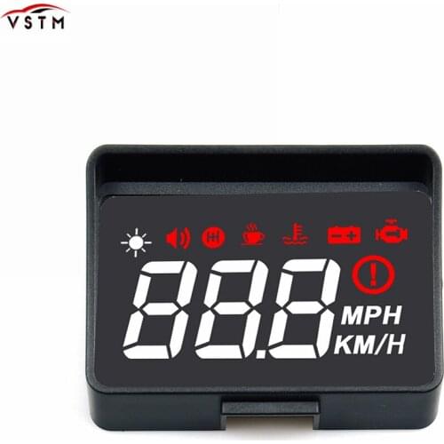 HUD display car car electronics Overspeed Warning Syste Car HUD A100s obd hud display windshield projector temperature