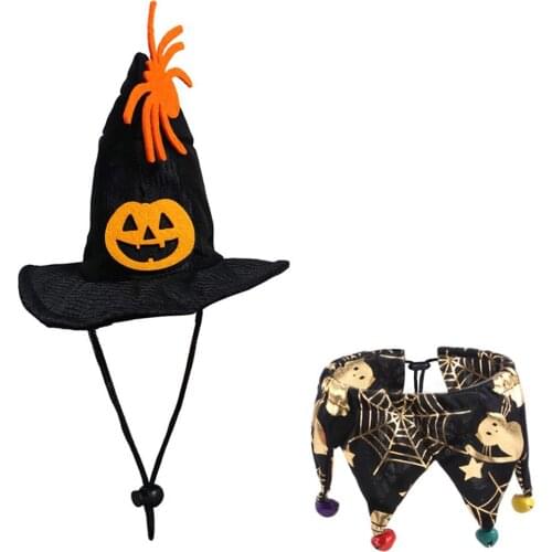 Legendog Pet Cat Dog Hat Cute Pet Halloween Witch Hat Festival Party Pet Cosplay Costumes For Dogs Pet Dressing Accessories
