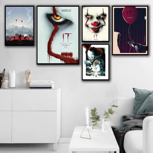 Thriller Movie Stephen King Room Wall Art Painting Print Canvas Poster Pictures Home Decor