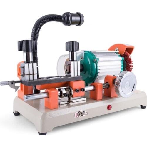 Desktop Electric Car House Key Cutting Copy Machine DIY Horizontal Key Cutter 220V/110V Key Duplicating Machine Locksmith Tools