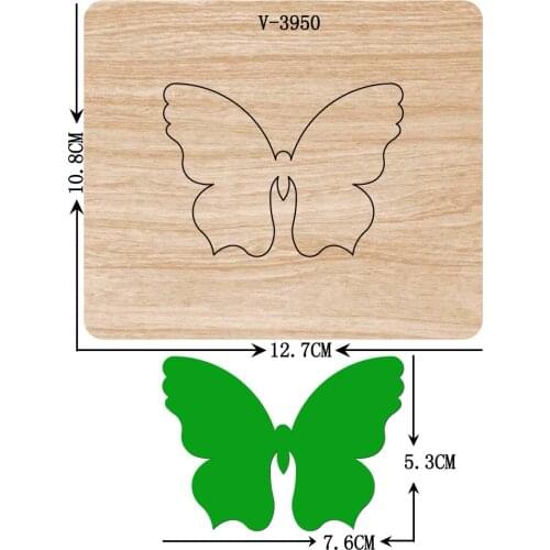 New butterfly wooden dies cutting dies for scrapbooking Multiple sizes V-3950