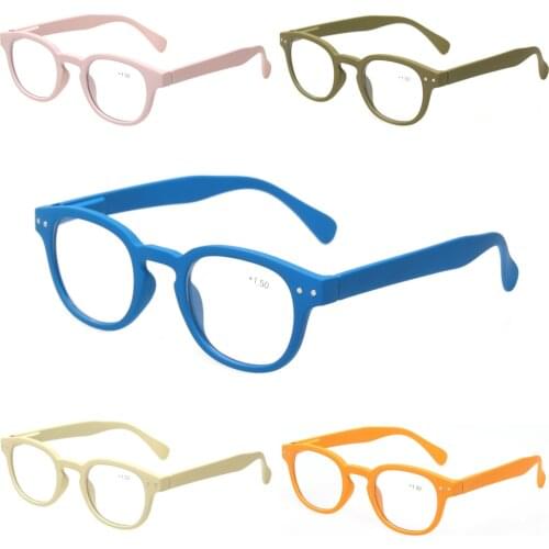 Reading Glasses Fashion Men and Women Plastic Glasses Big Frame Spring Hinge Reader Diopter Glasses, High Quality and Low Price
