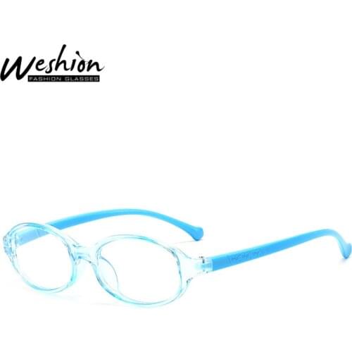 2021 Children Anti-blue Light Eyeglasses Kids Cheap Candy Color Glasses Frame Boys Girls Optic Oval Cellphone Eyewear UV400