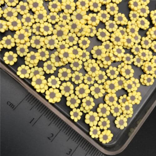 60g Sunflower Polymerclay,Soft Clay Sprinkle For Kids Diy/Craft Diy Making/Nail Art/Scrapbook Decoration/Craft Filler