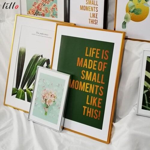 Half aluminum frame for painting, modern diy art, frame for canvas, diamond painting, custom painting, factory offers diy frame