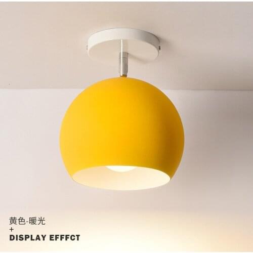 Nordic led ceiling light Ceiling Lamp Fixtures cafe hotel