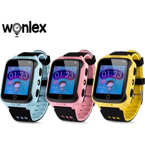 Wonlex GW500S Smart Watches(Russia-Shipped)Kids SOS Call Anti-lost Smartwatch Baby 2G SIM Card Camera Phone Kid Location Tracker