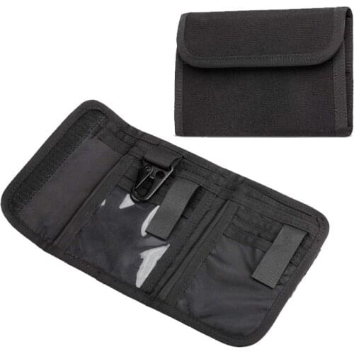 Tactical Wallet Military Portable Key Change Purse EDC Pouch Mens ID Card/Bank Cards Holder Wallets Waterproof Storage Bag