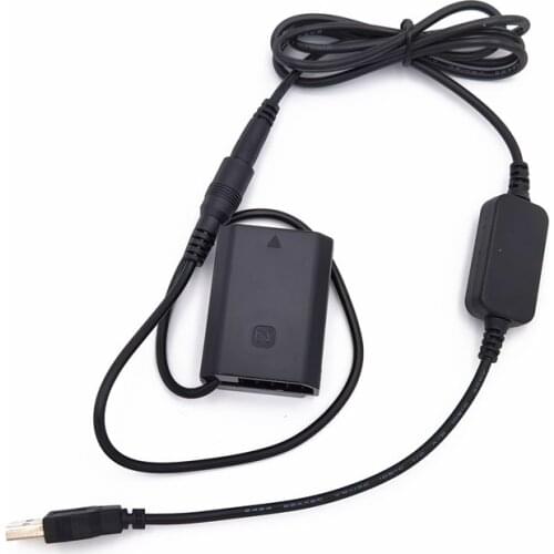 USB Coupler For Sony ILCE-9 Alpha A9 A7RM3 A7RIII A7M3 A7R4 NP-FZ100 dummy battery Fully decoded