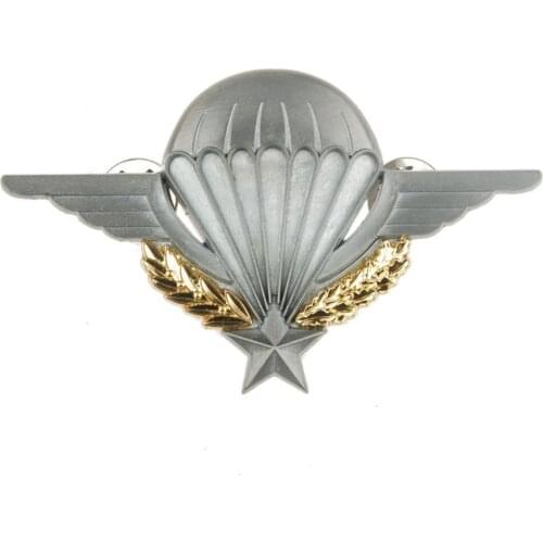 FRANCE BREVET ARMY INSTRUCTOR PARATROOPER AIRBORNE WINGS MILITARY BADGE BREVET