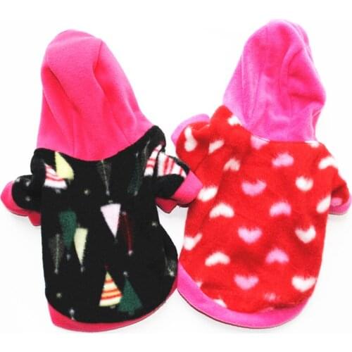 Winter Unisex Pets Cat Clothes Funny Costumes Warm Plush Cat Coat Small Cat Kitten Hoodie Puppy Dog Clothes