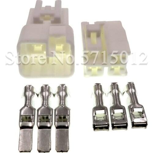 3 Hole 6098-0149 6098-0151 4.8mm Automotive Female Male Plugs Electrical Housing Auto Wire Socket