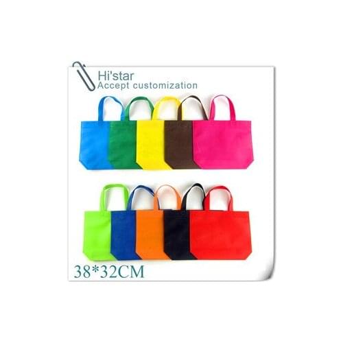 38*32cm 20pcs non woven bags,non-woven fabric shopping bag,handbag custom logo eco bag